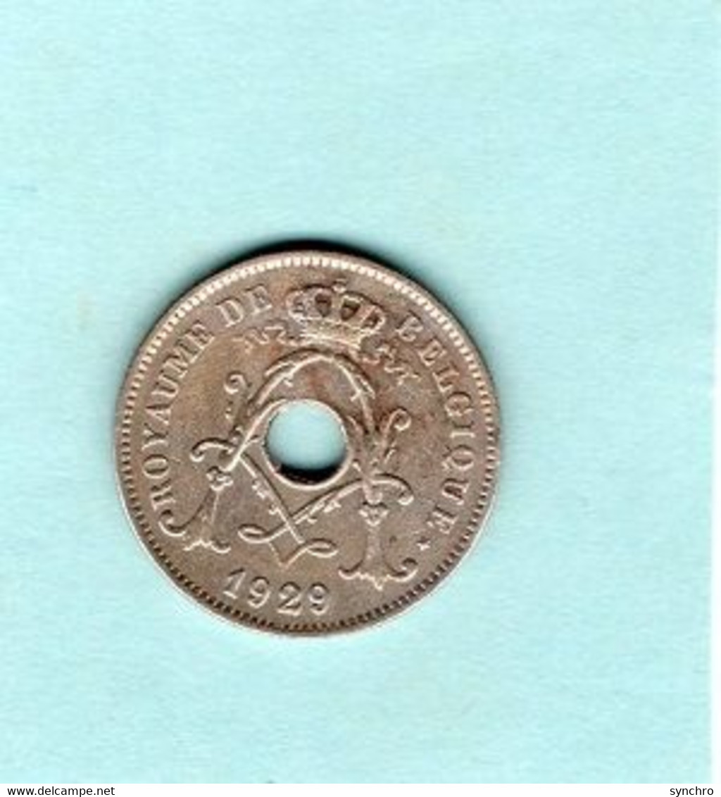 Monnaie Belge  C Es 1929 - Autres & Non Classés