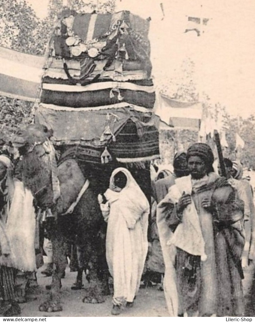 CPA ± 1910 NOCE ARABE CHAMEAU AU BASSOUR ▬ PHOTO ND -N°441◄ - Tunisie