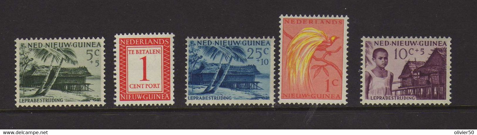 Nouvelle Guinee  Neerlandaises - 5 Timbres Neufs* - Niederländisch-Neuguinea