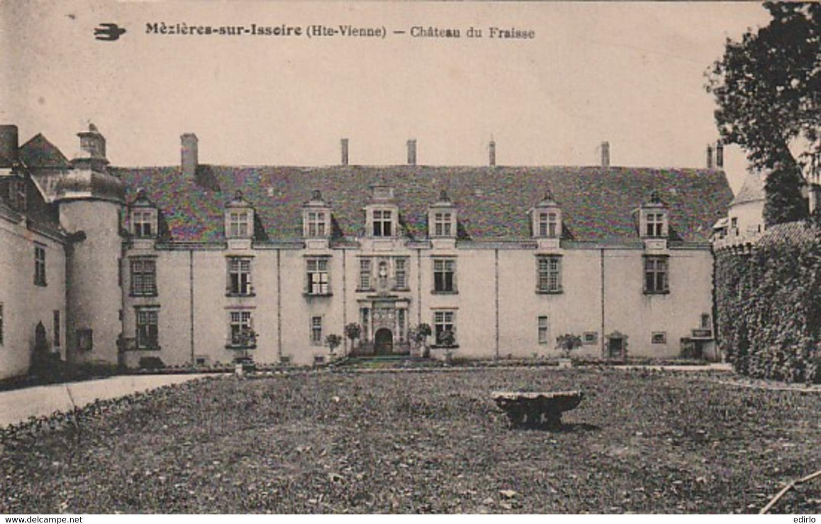 ***  87  ***  MEZIERES SUR ISSOIRE Château Du Fraisse   écrite  TTB - Meziere Sur Issoire