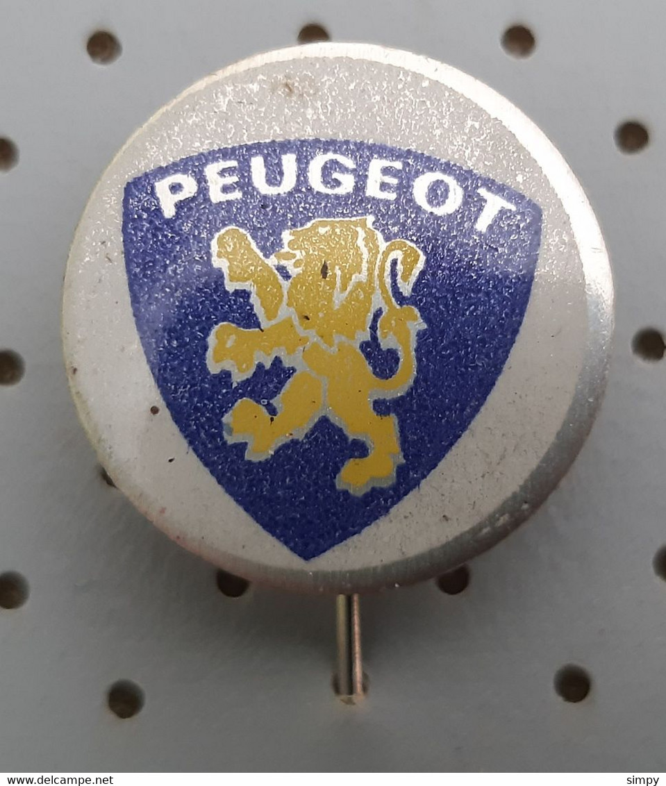 Peugeot Car Logo Vintage Slovenia Ex Yugoslavia Pin Badge - Peugeot