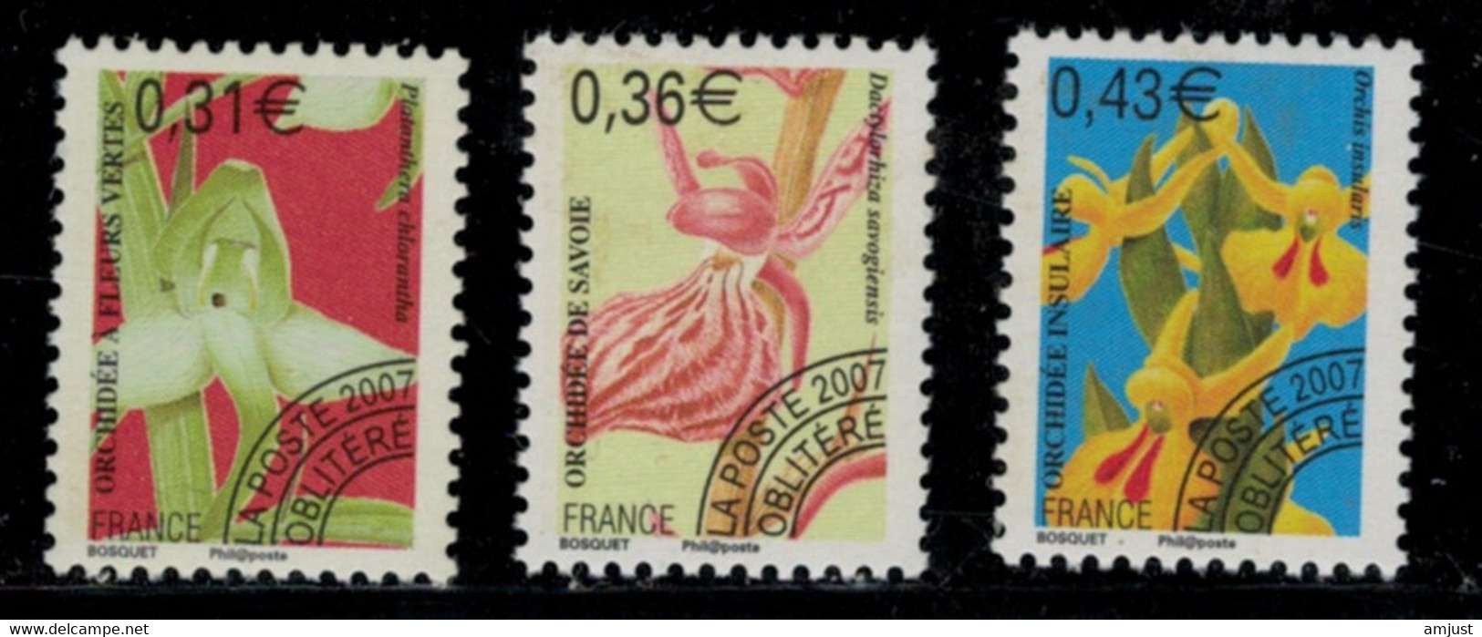 France // Préoblitérés // 2007 // Série Timbres Préoblitérés Neufs** MNH No. Y&T 250 à 252 - 1989-2008