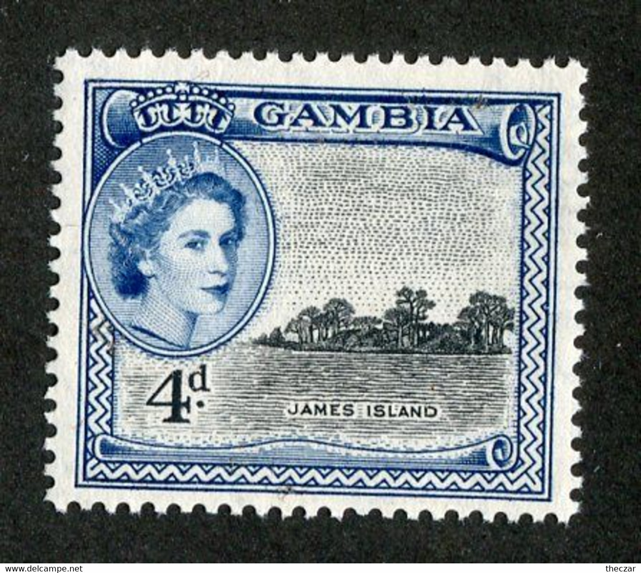 BC8731 Gambia Scott #158 M(*) SG.#176 "Offers Welcome" - Gambia (...-1964)