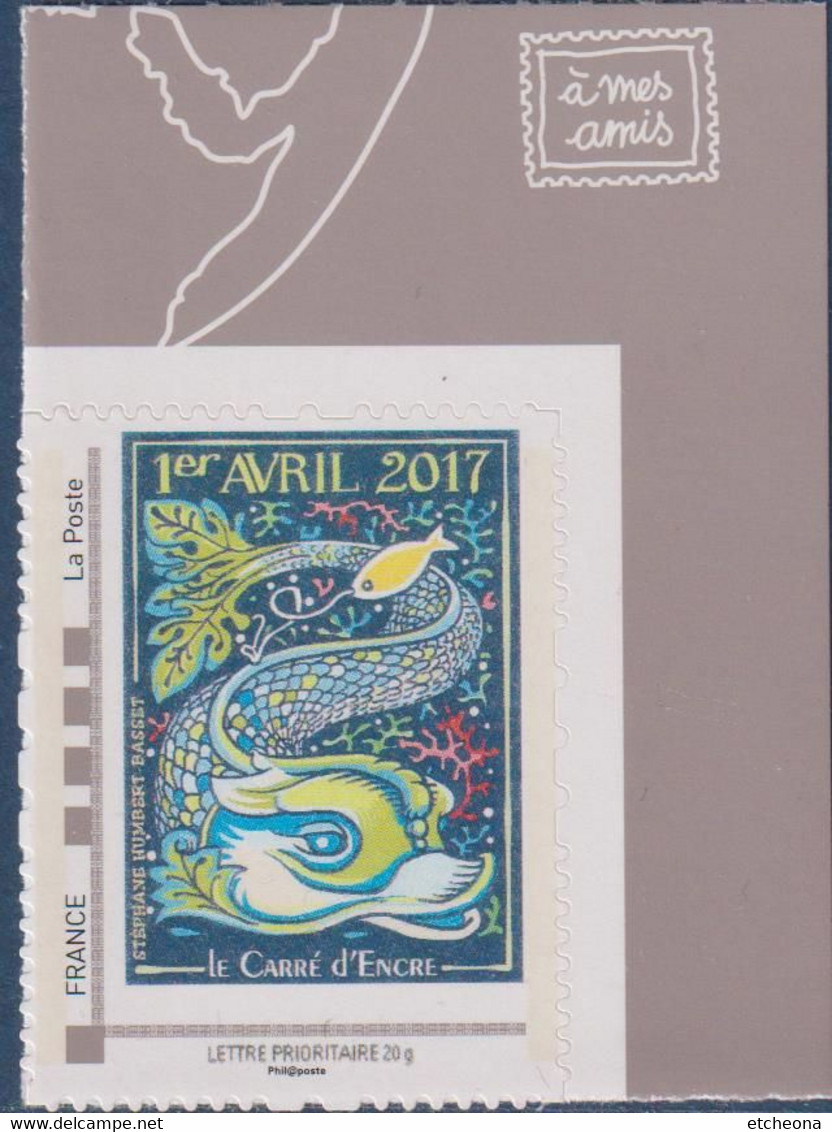 1er Avril 2017, Emission Du Carré D'Encre  TVP LP MonTimbraMoi - Unused Stamps