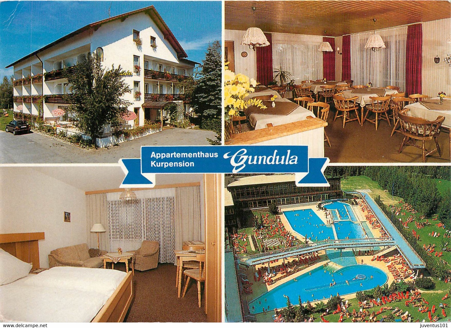 CPSM Bad Füssing-Appartementhaus-Kurpension Gundula-Timbre    L1414 - Bad Fuessing
