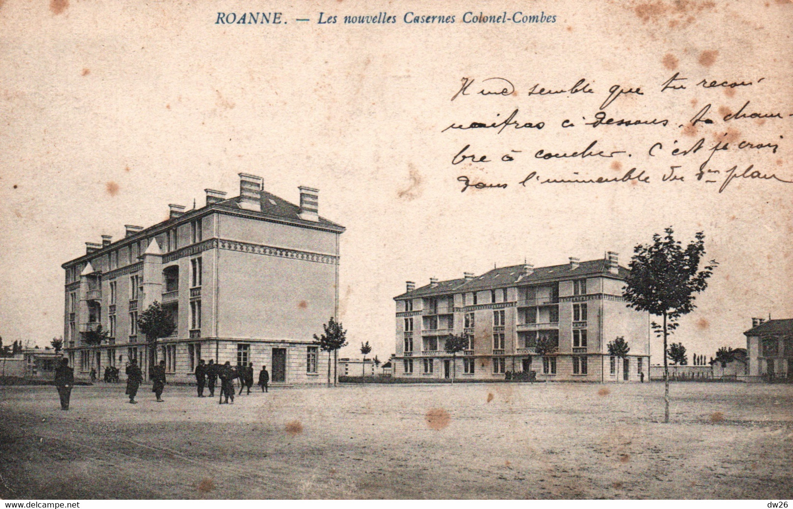 Roanne (Loire) Les Nouvelles Casernes Colonel-Combes - Edition Magasins Aux Dames De France - Casernes