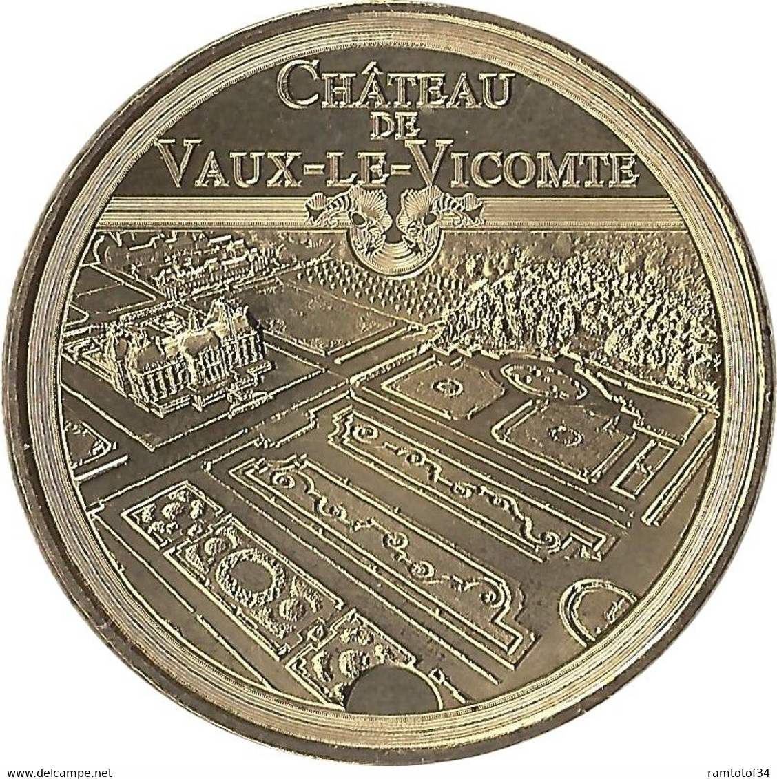 2020 MDP333 - MAINCY - Château De Vaux Le Vicomte 5 (vue Aérienne) / MONNAIE DE PARIS - 2020