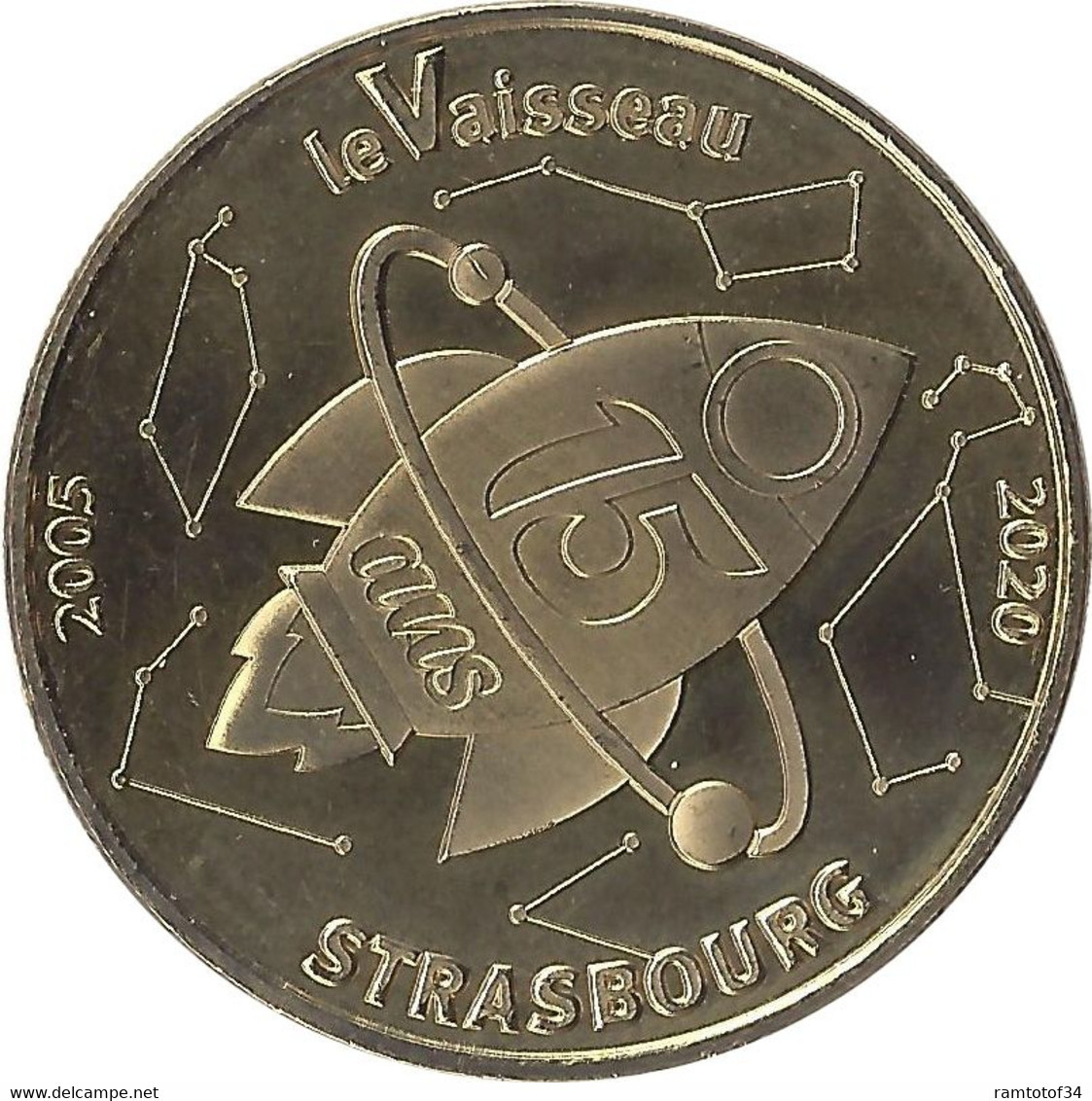 2020 MDP213 - STRASBOURG - Le Vaisseau 9 (15 Ans) / MONNAIE DE PARIS - 2020