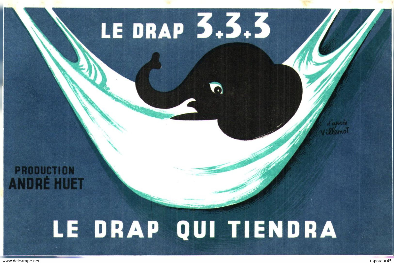 D L /     Buvard Le Drap Qui Tiendra   (N= 1)     >  28/3/2022 - D