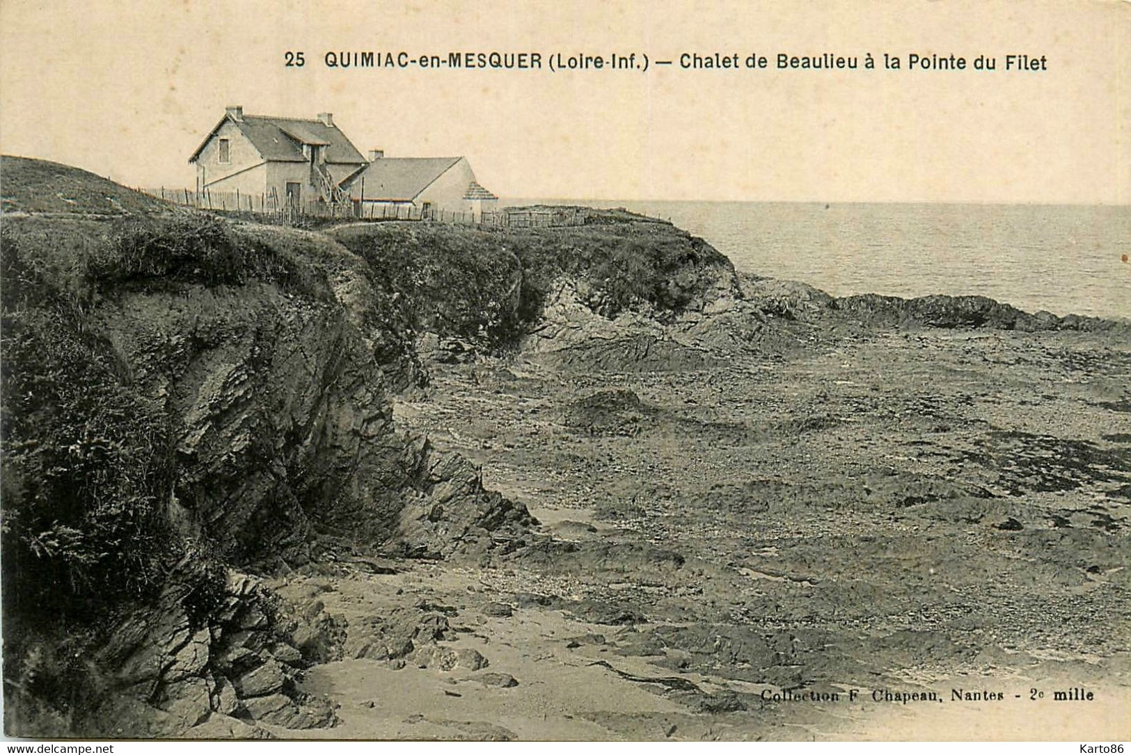 Quimiac En Mesquer * Le Chalet Villa De Beaulieu , à La Pointe Du Filet - Mesquer Quimiac