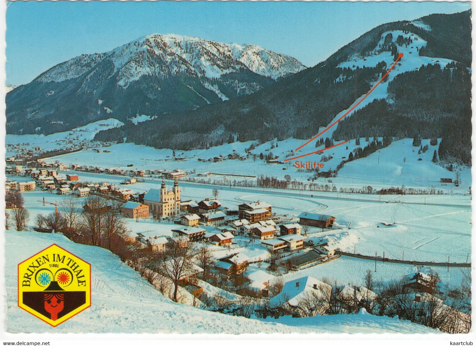 Brixen Im Thale Mit Dem Herrlichen Skigebiet Hochbrixen, Tirol - (Österreich / Austria) - Brixen Im Thale