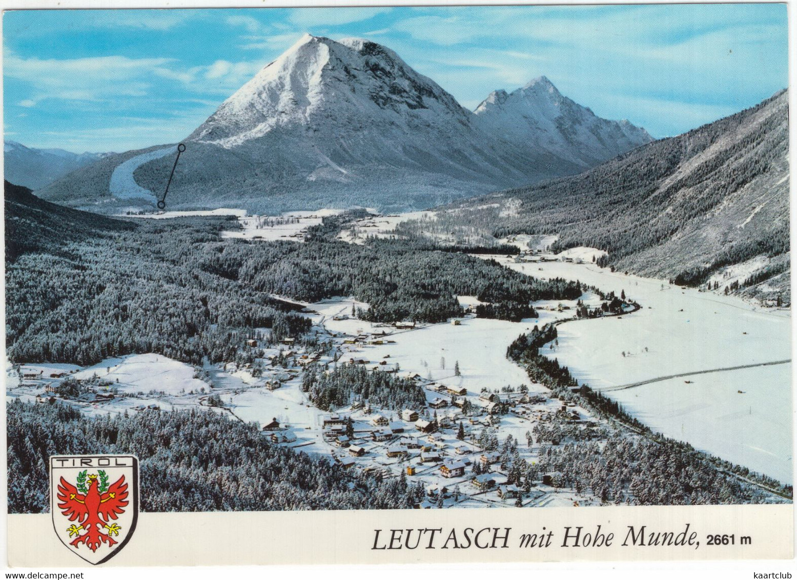 Leutasch-Weidach, 1130 M Mit Schilift Zur Rauthhütte, 1598 M - Tirol - (Österreich / Austria) - Leutasch
