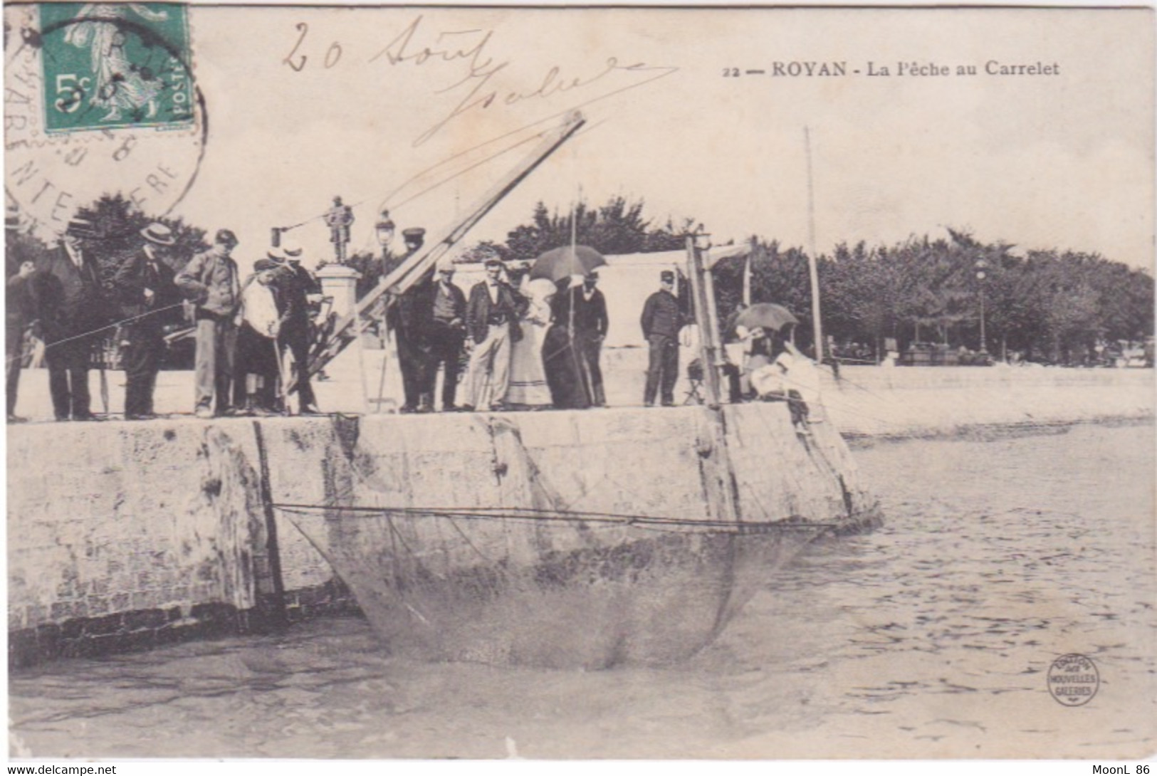 17 - ROYAN - LA PECHE AU CARRELET - Pêche