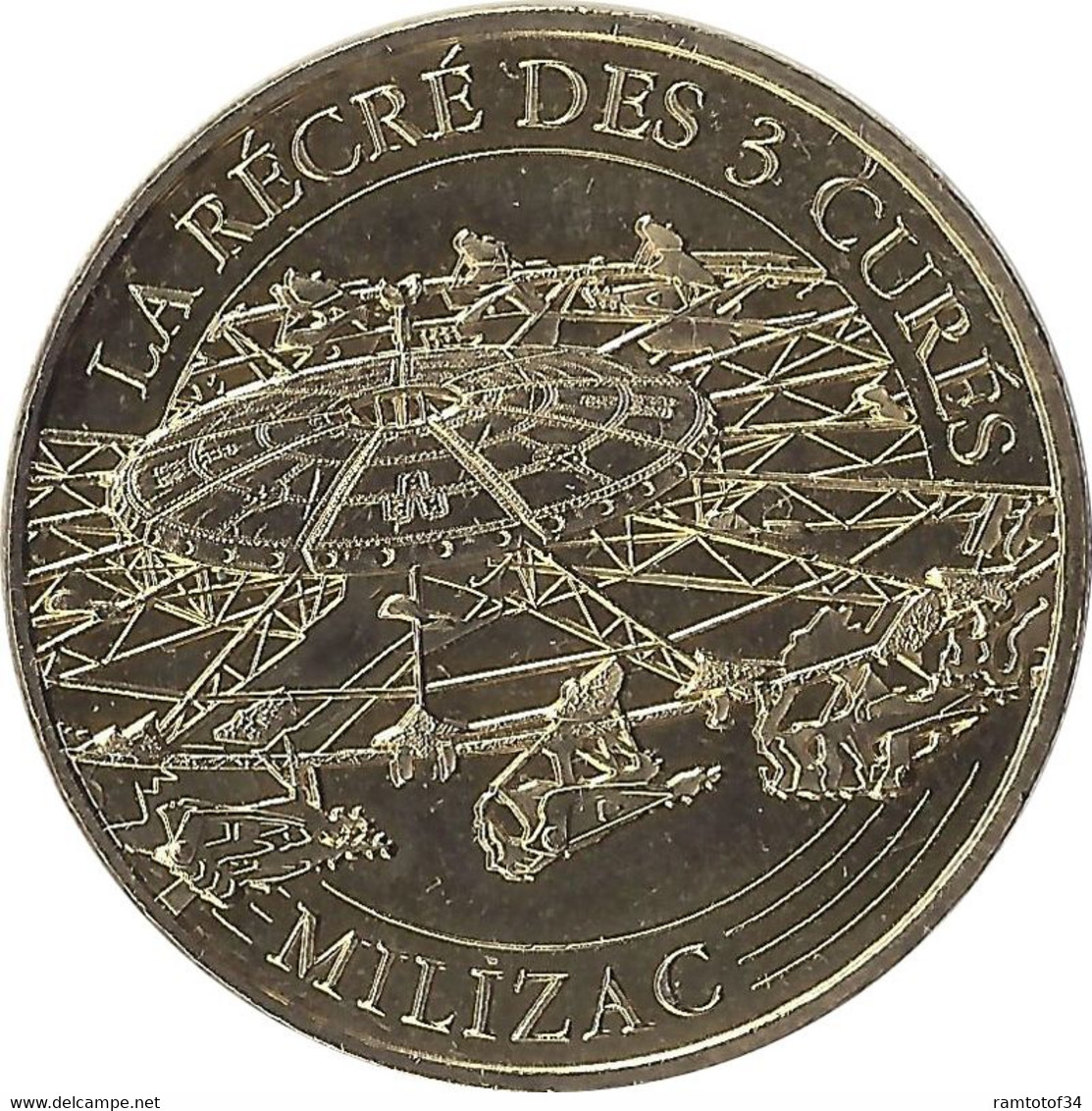 2017 MDP268 - MILIZAC - La Récré Des 3 Curés 1 (Milizac) / MONNAIE DE PARIS - 2017