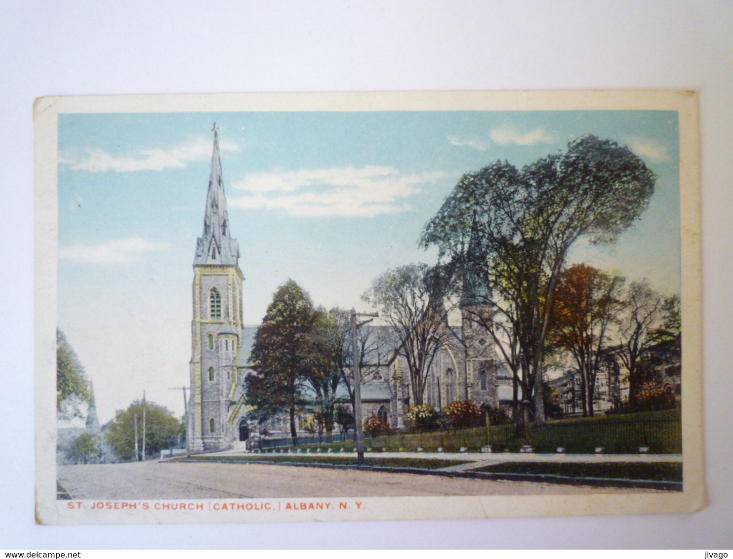 2022 - 1754  ALBANY  :  SAINT-JOSEPH ' S  CHURCH   1920   XXX - Albany