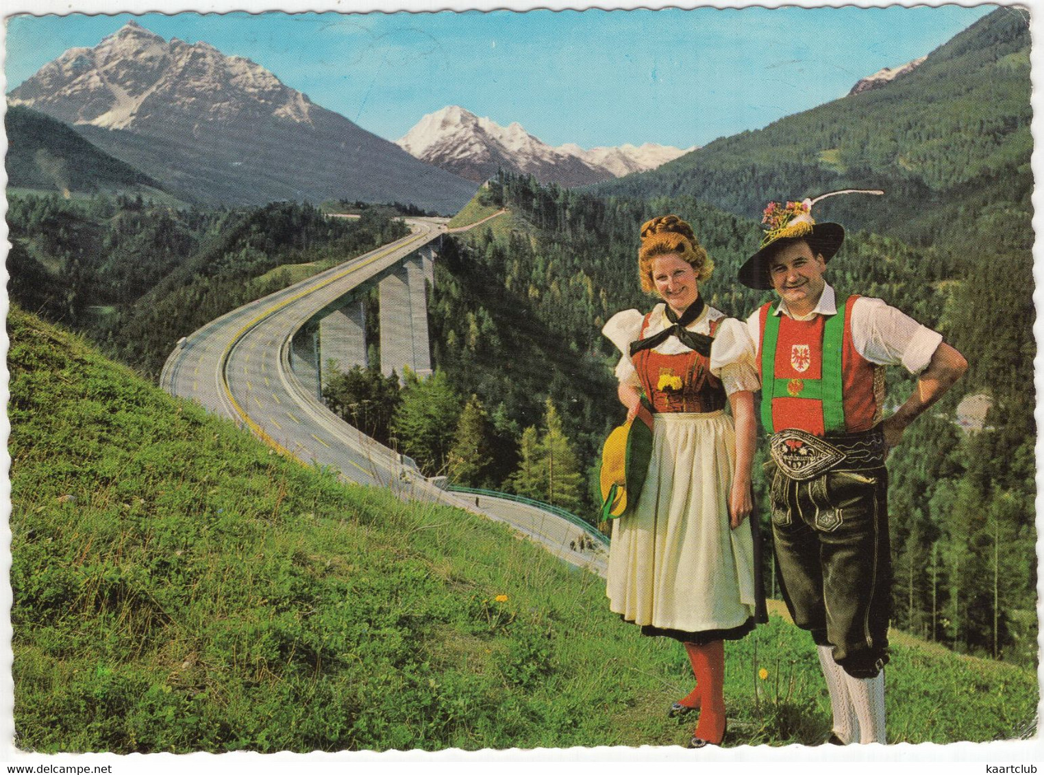 Jodlerduo Kerschbaumer-Meizner An Der Europabrücke - Brenner-Autobahn - Tirol - (Österreich / Austria) - Wörgl