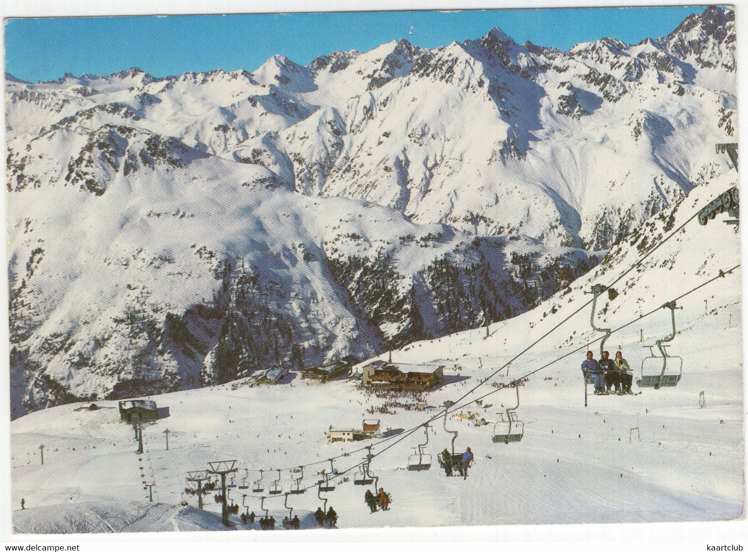 Silvretta - Schiarena, Ischgl - Idalpe - Paznauntal - Tirol: Sessellift - Idjoch - (Österreich / Austria) - Ischgl