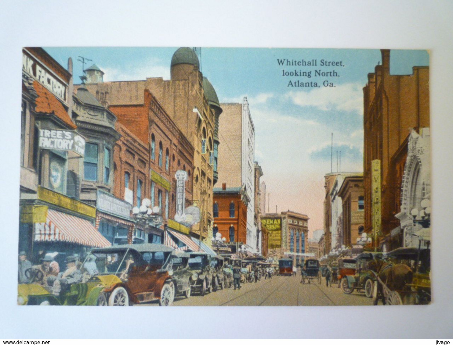 2022 - 1763  ATLANTA  :  Whitehall Street Looking North   XXX - Atlanta