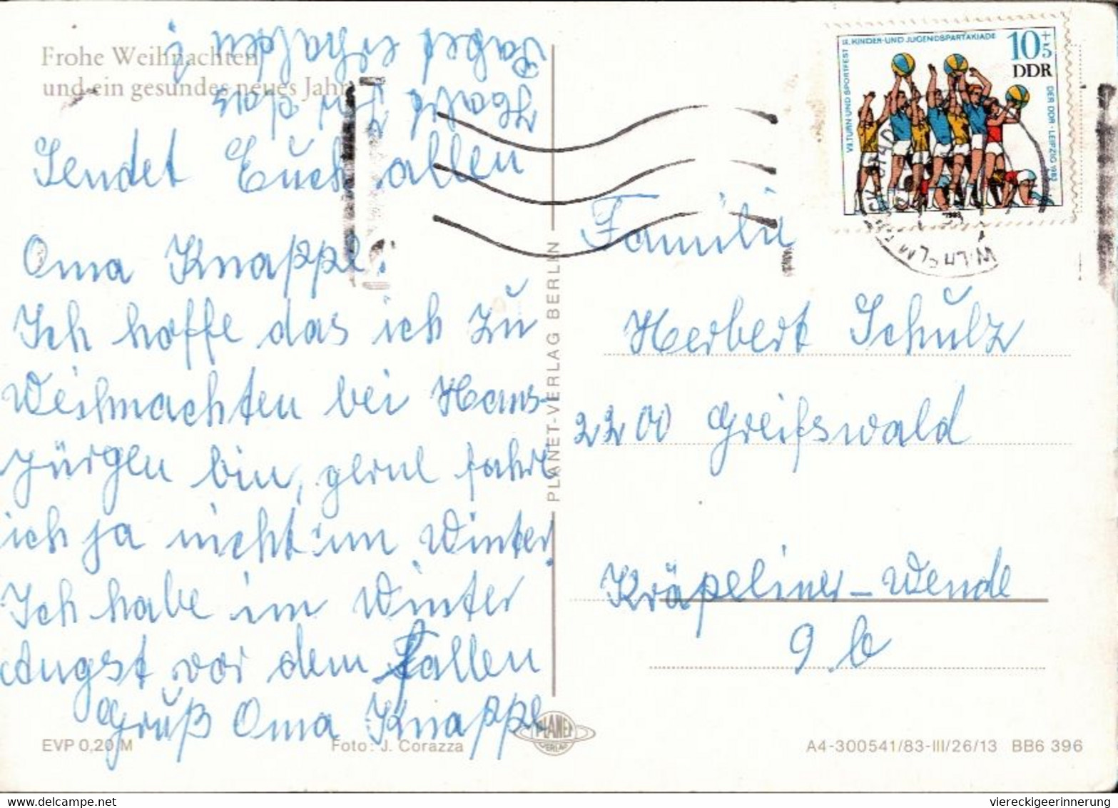 ! Lot von 19 DDR Ansichtskarten mit Maschinenstempel aus Bad Doberan, Sebnitz, Wittenberg, Wernigerode, Guben