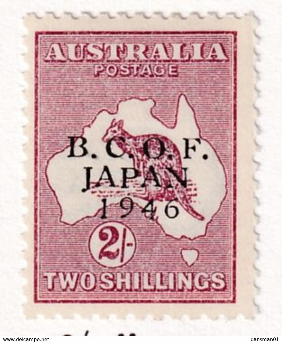 Australia 1946 B.C.O.F. SG J6 Mint Hinged - Giappone (BCOF)