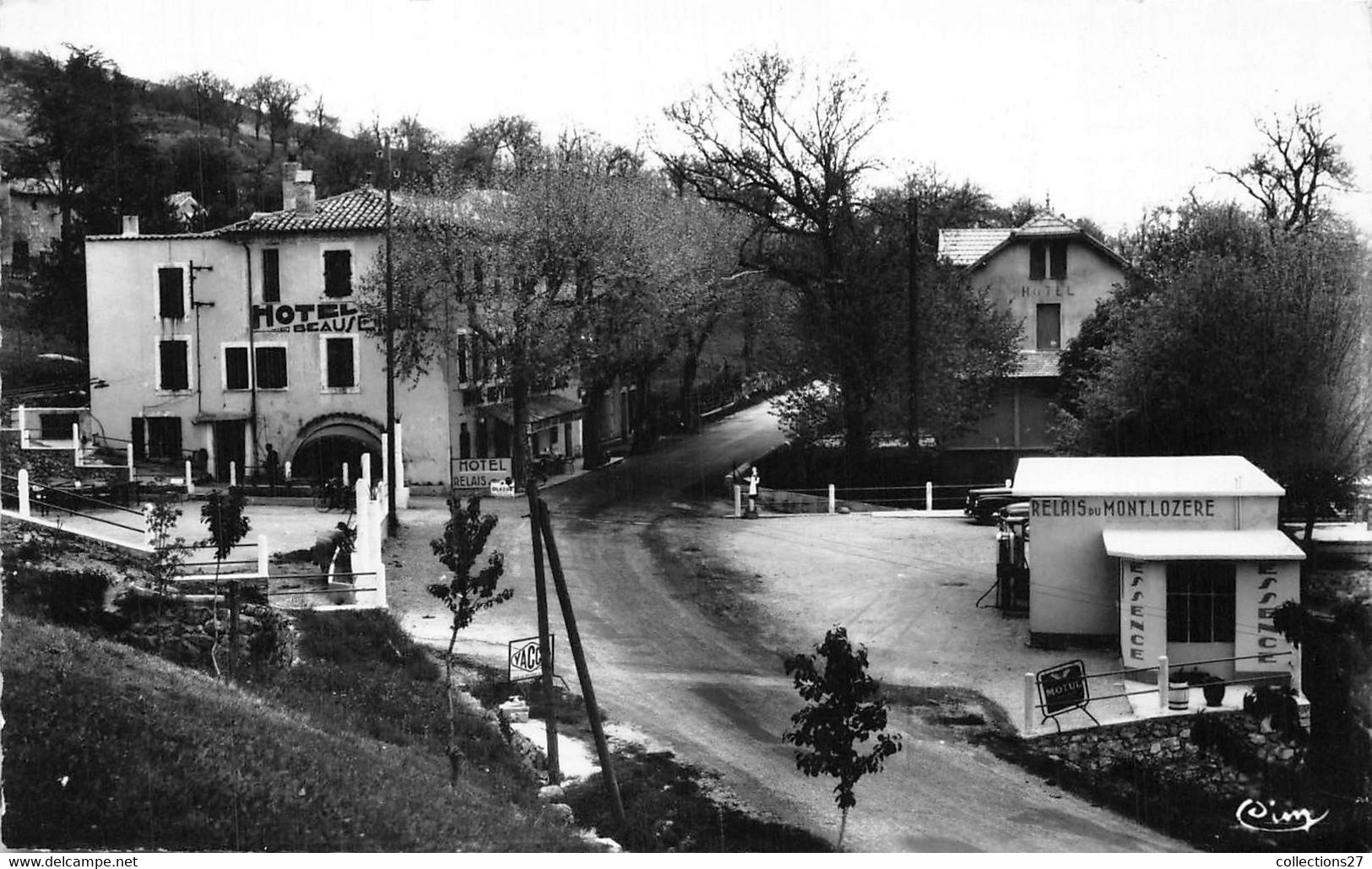 30-CONCOULES- HÔTEL BEAUSEJOUR ET COLONIE DE CHETEAURENARD - Autres & Non Classés