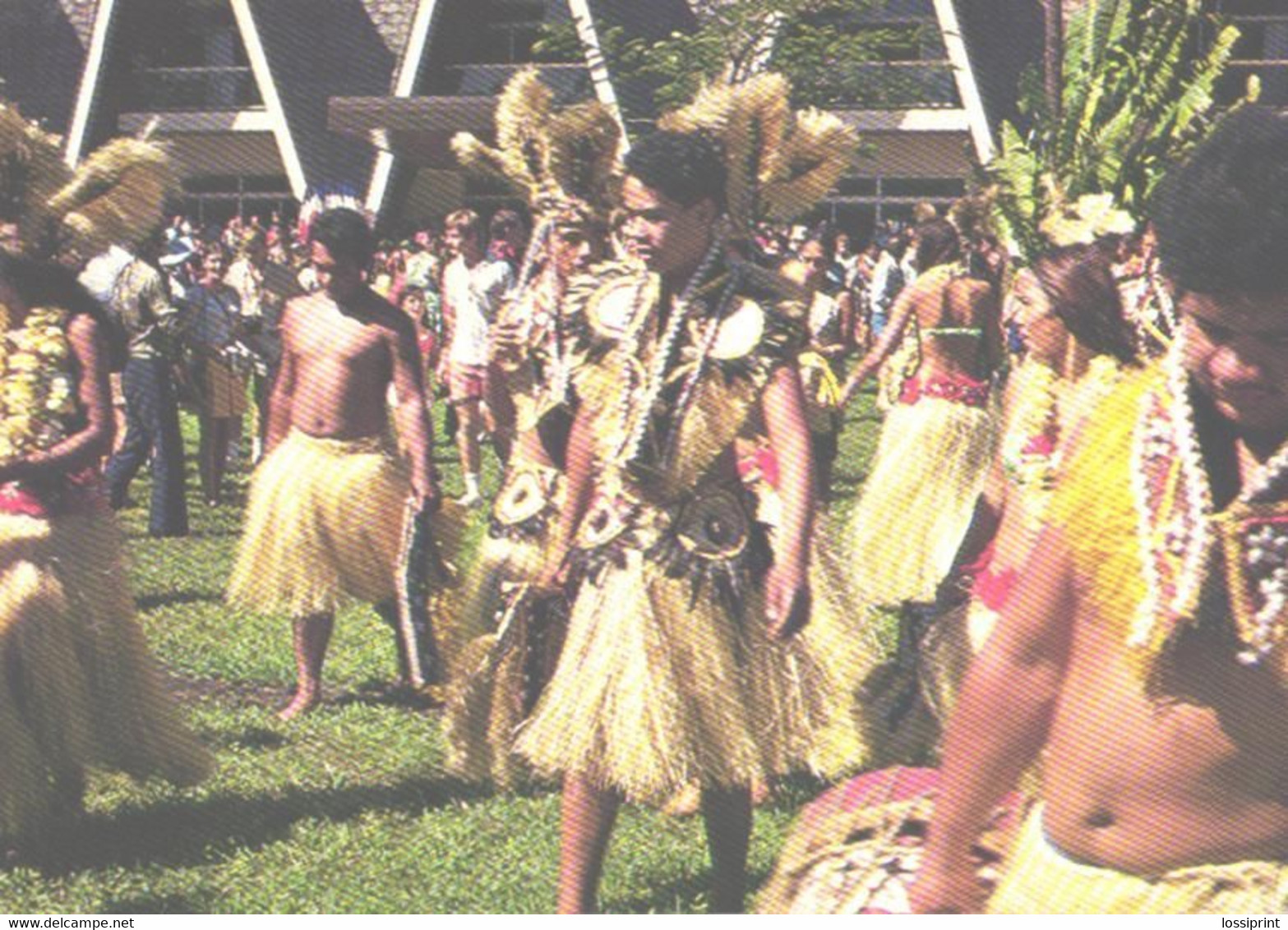 Tahiti Island, Folk Dance Group - Océanie