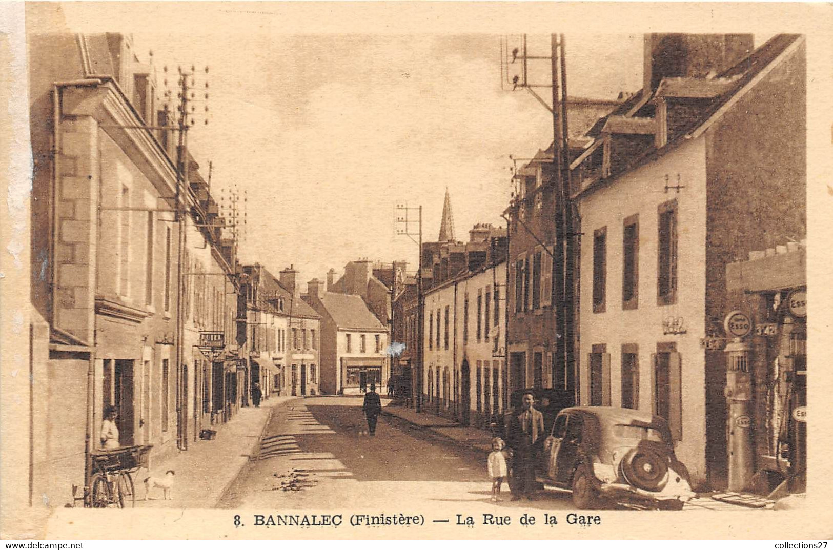 29-BANNALEC- RUE DE LA GARE - Bannalec