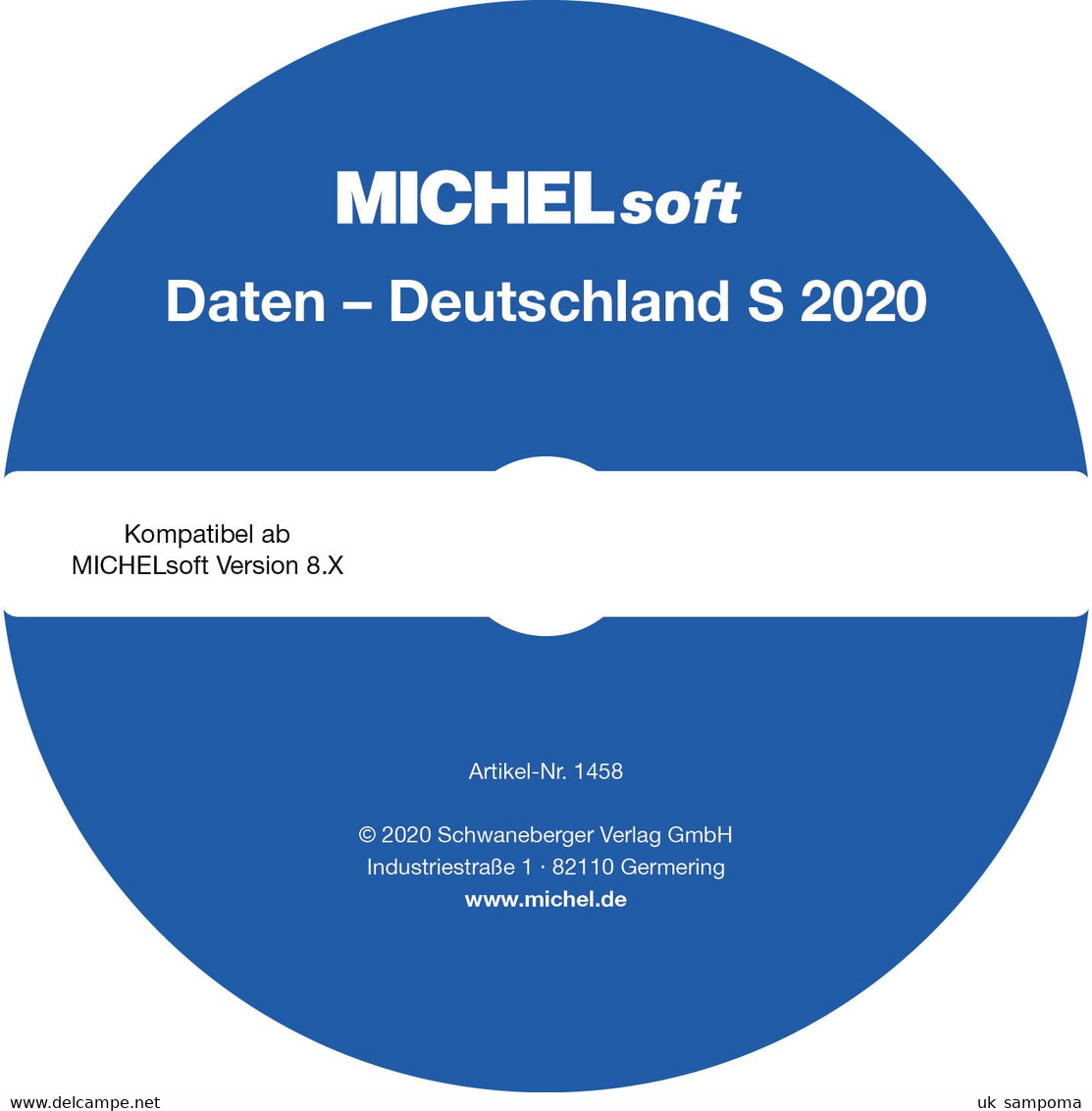 MICHEL-Daten/Update 2020 Briefmarken Deutschland S – Für Soft - German