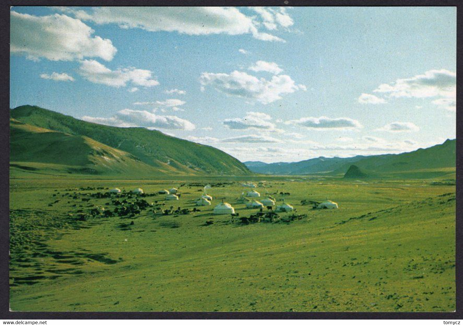 12x postcards Mongolia 197?-198?, used, not used