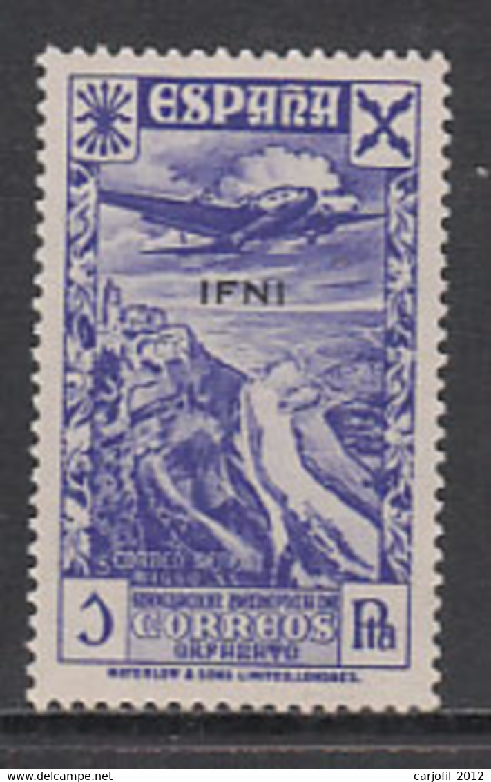 Ifni Sueltos Beneficencia Edifil 5 ** Mnh - Ifni