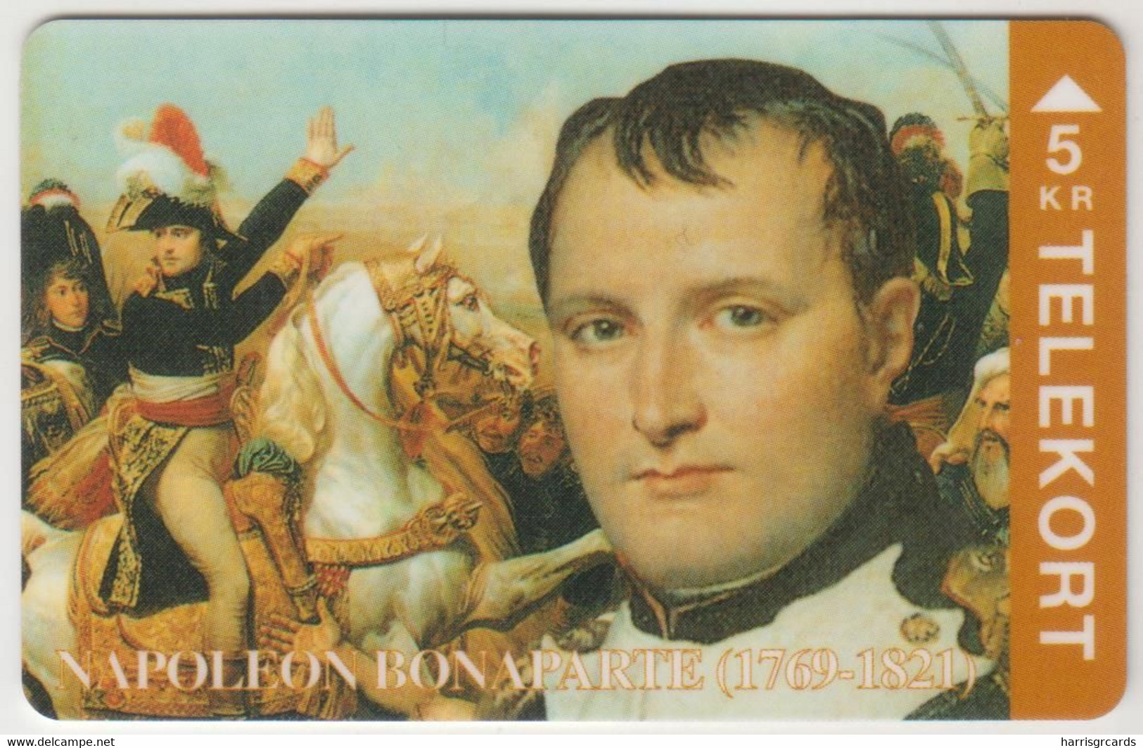 DENMARK - Napoleone Bonaparte,Tele Soenderjylland Private, 5 Dkr, 04/94, Tirage 2.000, Used - Denmark