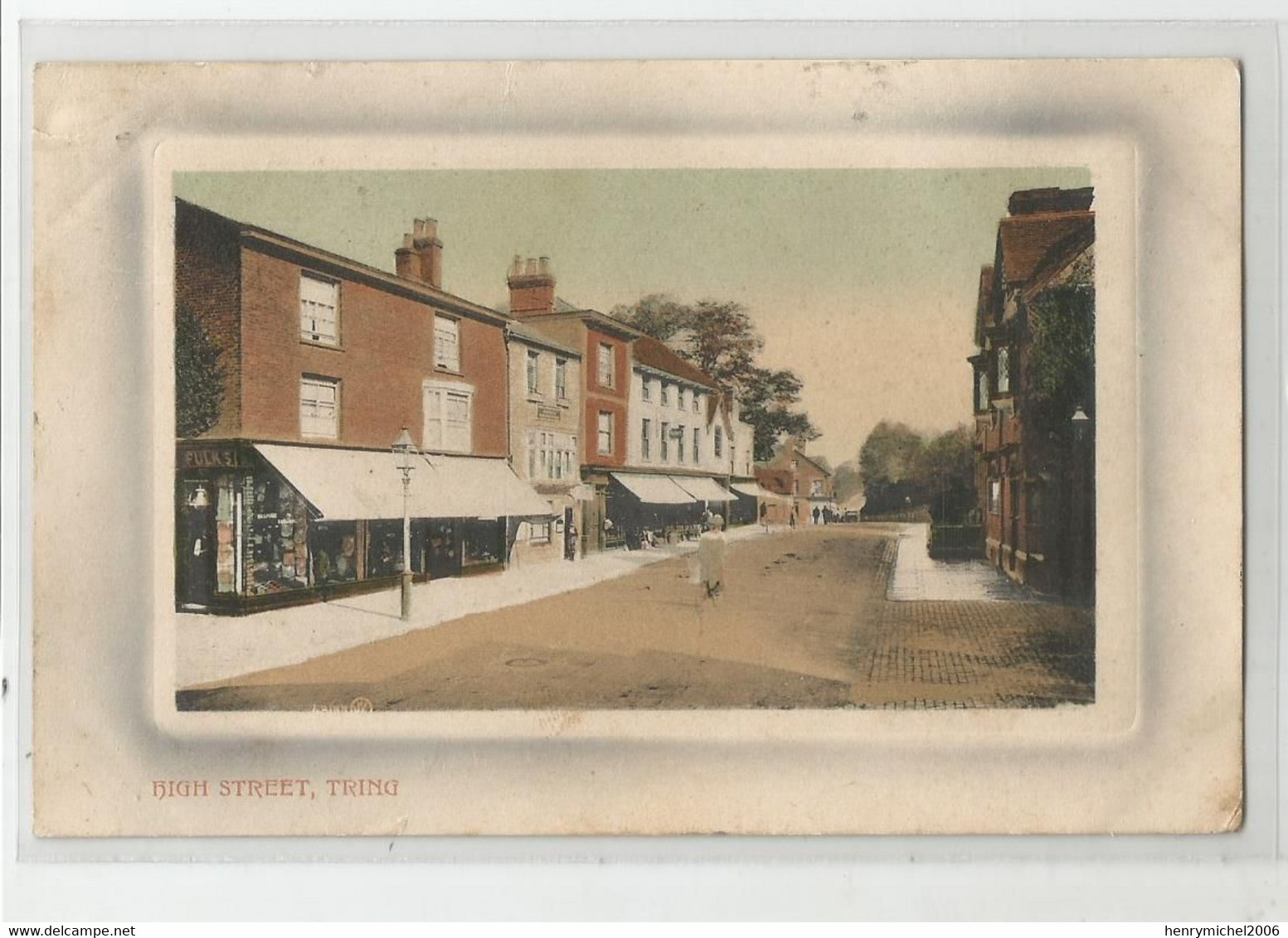 Angleterre Hertfordshire , Hight Street , Tring , Printed In Great Britain - Hertfordshire