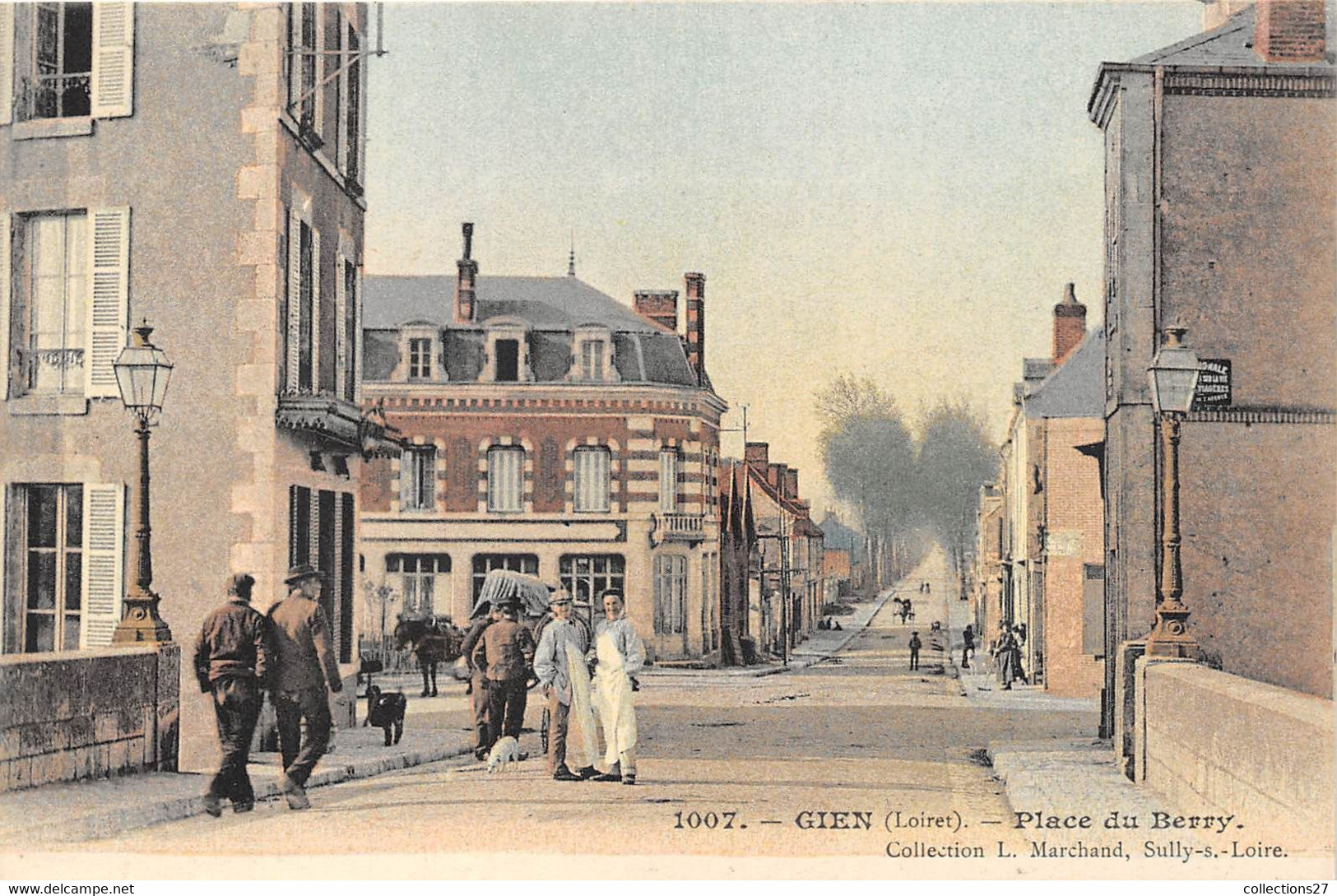 45-GIEN- PLACE DU BERRY - Gien