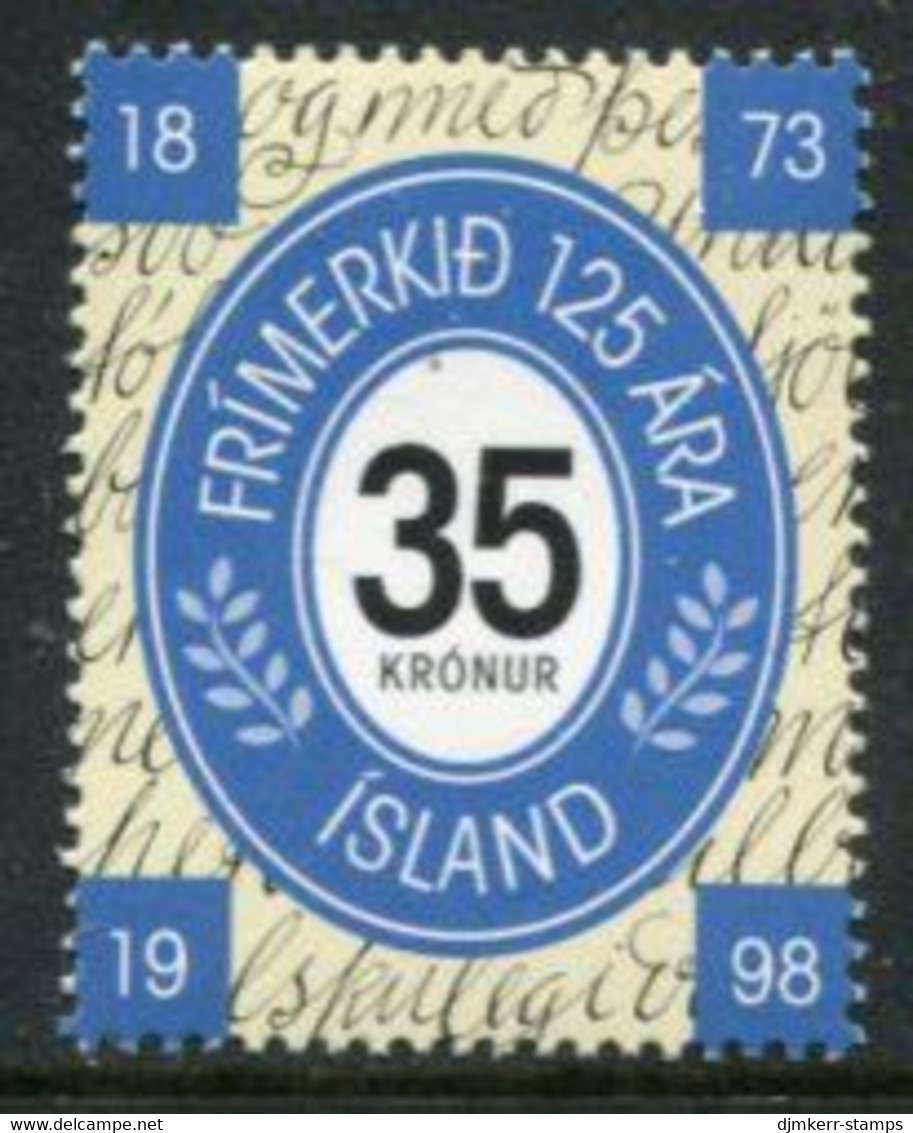 ICELAND 1998 Stamp Anniversary MNH / **.  Michel 895 - Unused Stamps