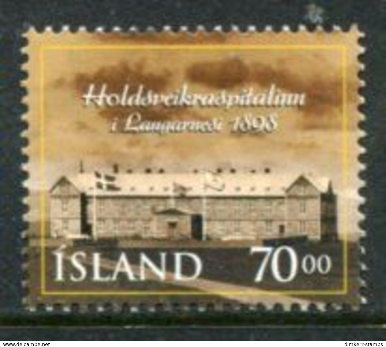 ICELAND 1998 Centenary Of Leprosy Hospital MNH / **.  Michel 892 - Neufs