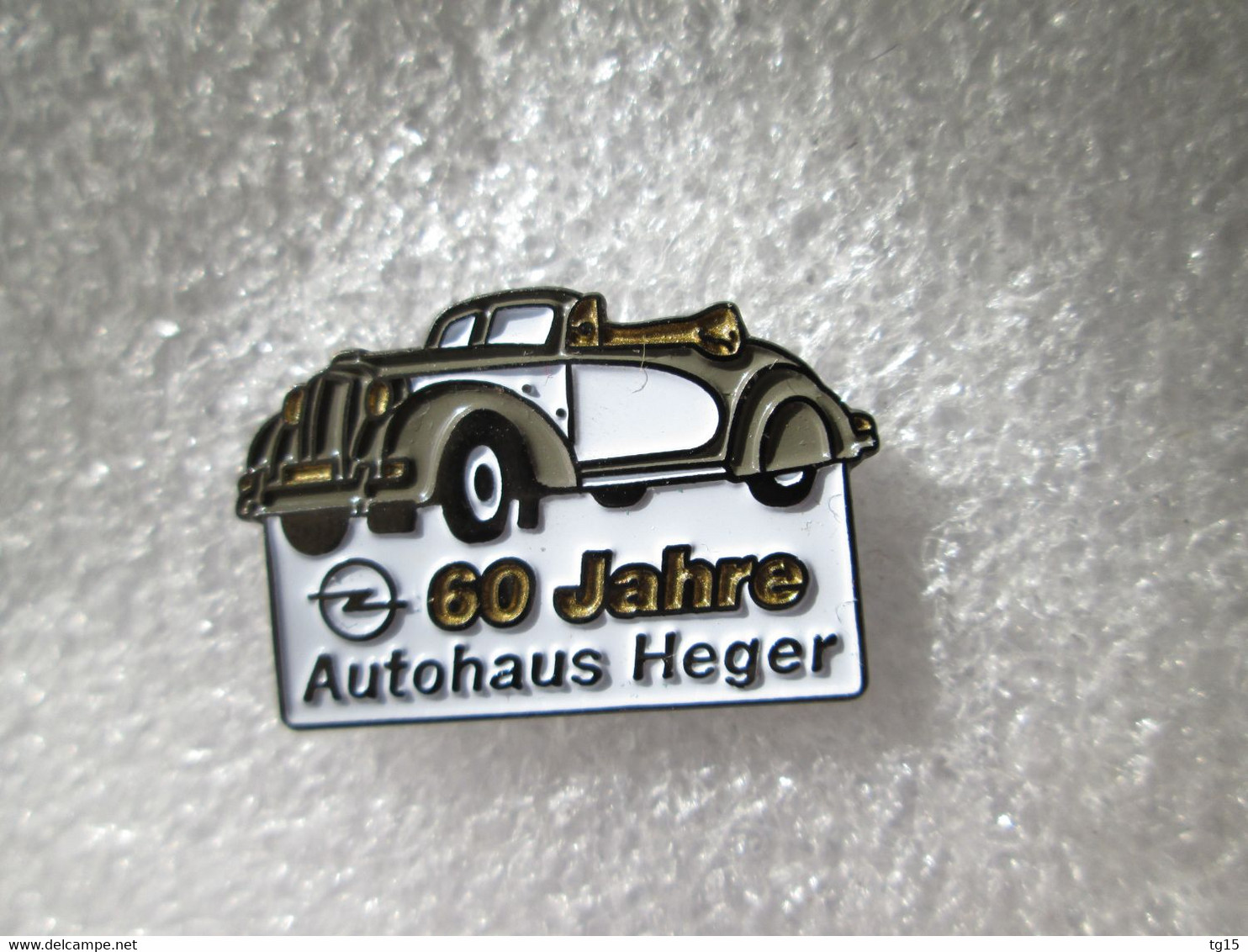 RARE PIN'S OPEL SUPER 6 60 JAHRE AUTOHAUS HEGER - Opel