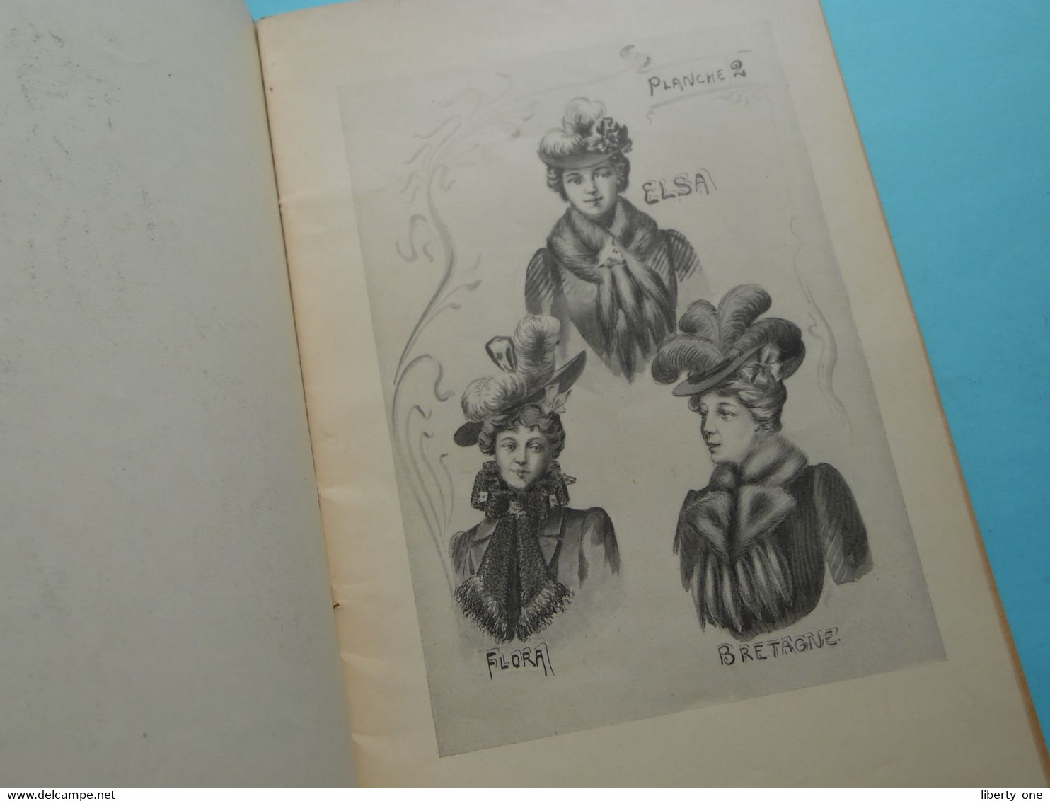 PRIX Courant Fourrures PELZ et HALBACH Rue de Malines à BRUXELLES > HIVER 1899 - 1900 (zie SCANS) Persianer - Astrakan !