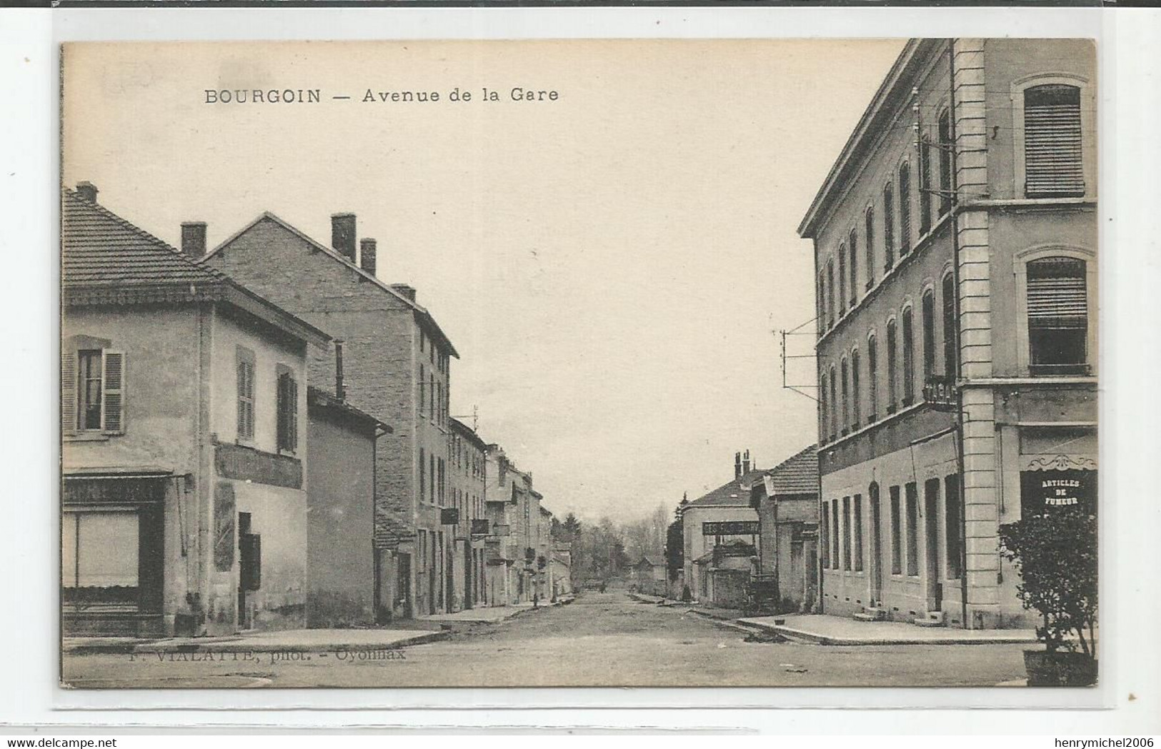 38 Isère Bourgoin Avenue De La Gare Tabac - Bourgoin