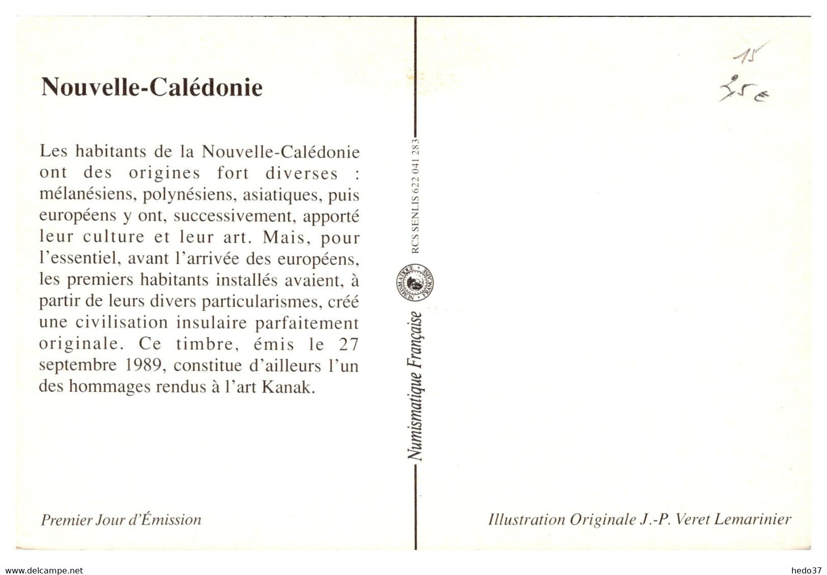 Nouvelle Calédonie - Carte Maximum - TB - Maximumkarten