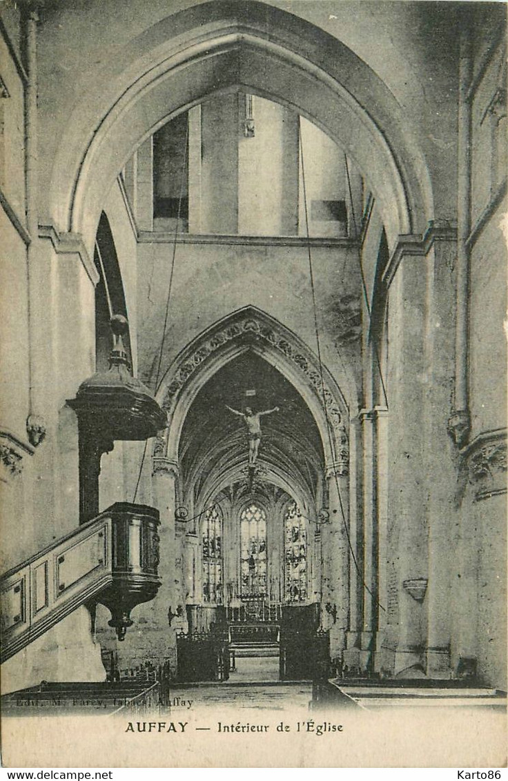 Auffay * Intérieur De L'église Du Village - Auffay