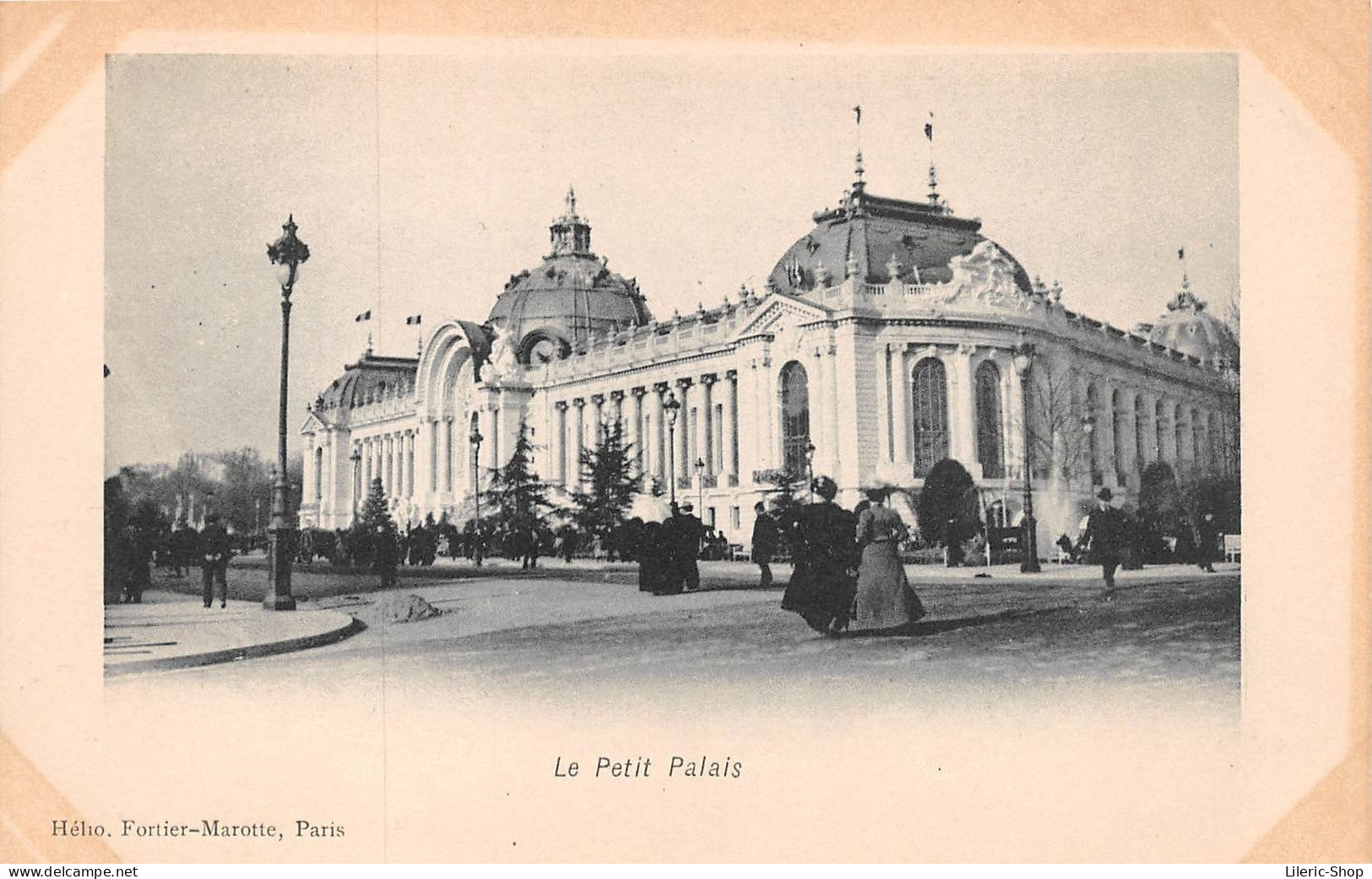 ►PARIS◄75►PRÉCURSEUR◄CPA►EXPOSITION UNIVERSELLE 1900◄LE PETIT PALAIS►HÉLIO FORTIER-MAROTTE, PARIS - Ausstellungen