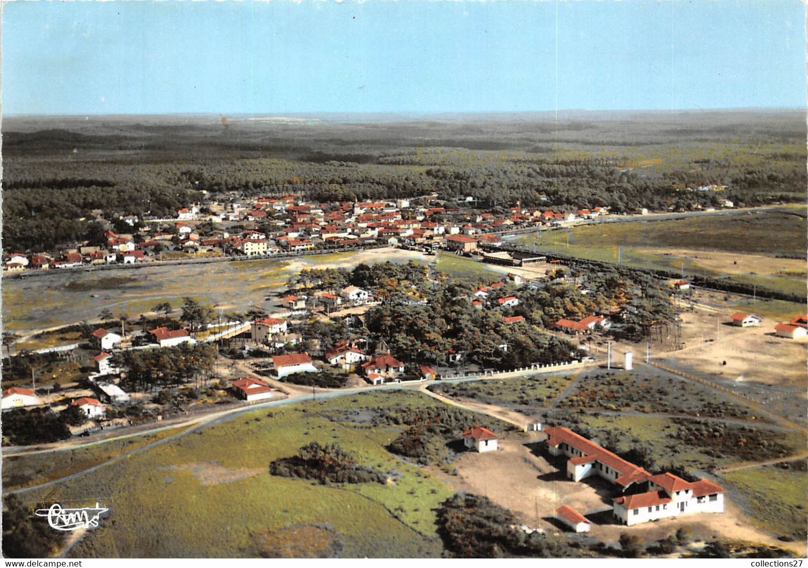 40-VIEUX-BOUCAU- VUE GENERALE AERIENNE - Vieux Boucau