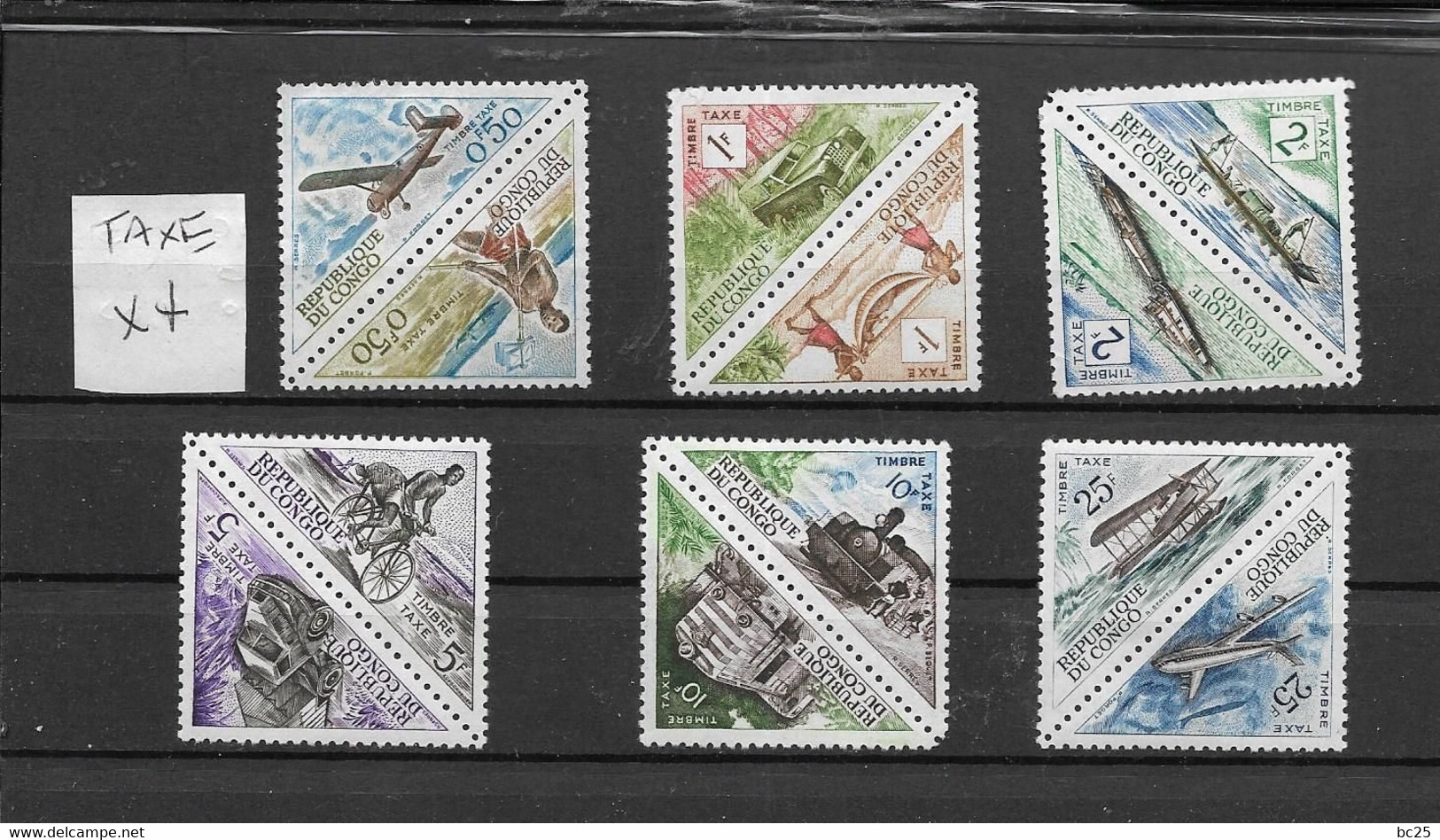 CONGO REP-81 TRES BEAUX TIMBRES 33 NEUFS * * AVEC 8 AERIENS ET 6 BLOCS DE TAXES- SERIES COMPLETES + 48 OBLITERES-4 SCANS - Autres & Non Classés