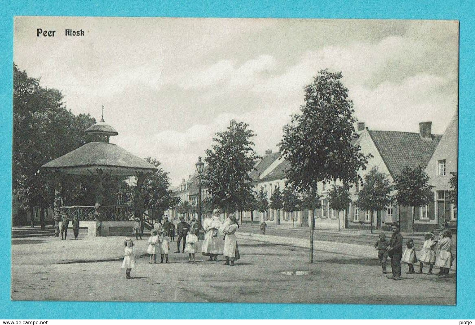 * Peer (Limburg) * (Gebr. Smets, Nr 2627) Kiosk, Kiosque, Enfants, Animée, Unique, TOP, Rare, Zeldzaam - Peer