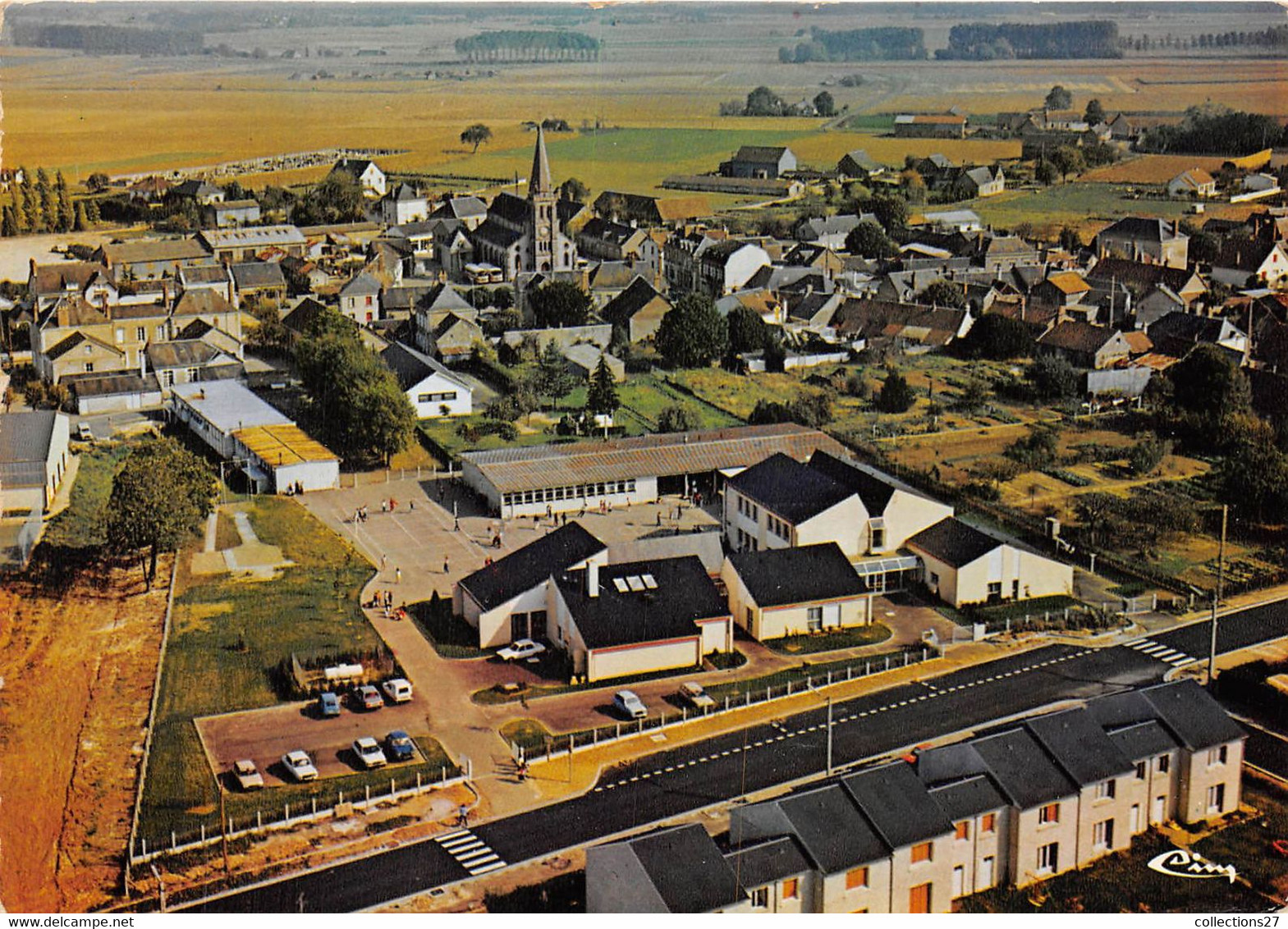 41-SAINT-AMAND-LONGPRE- VUE GENERALE AERIENNE - Saint Amand Longpre