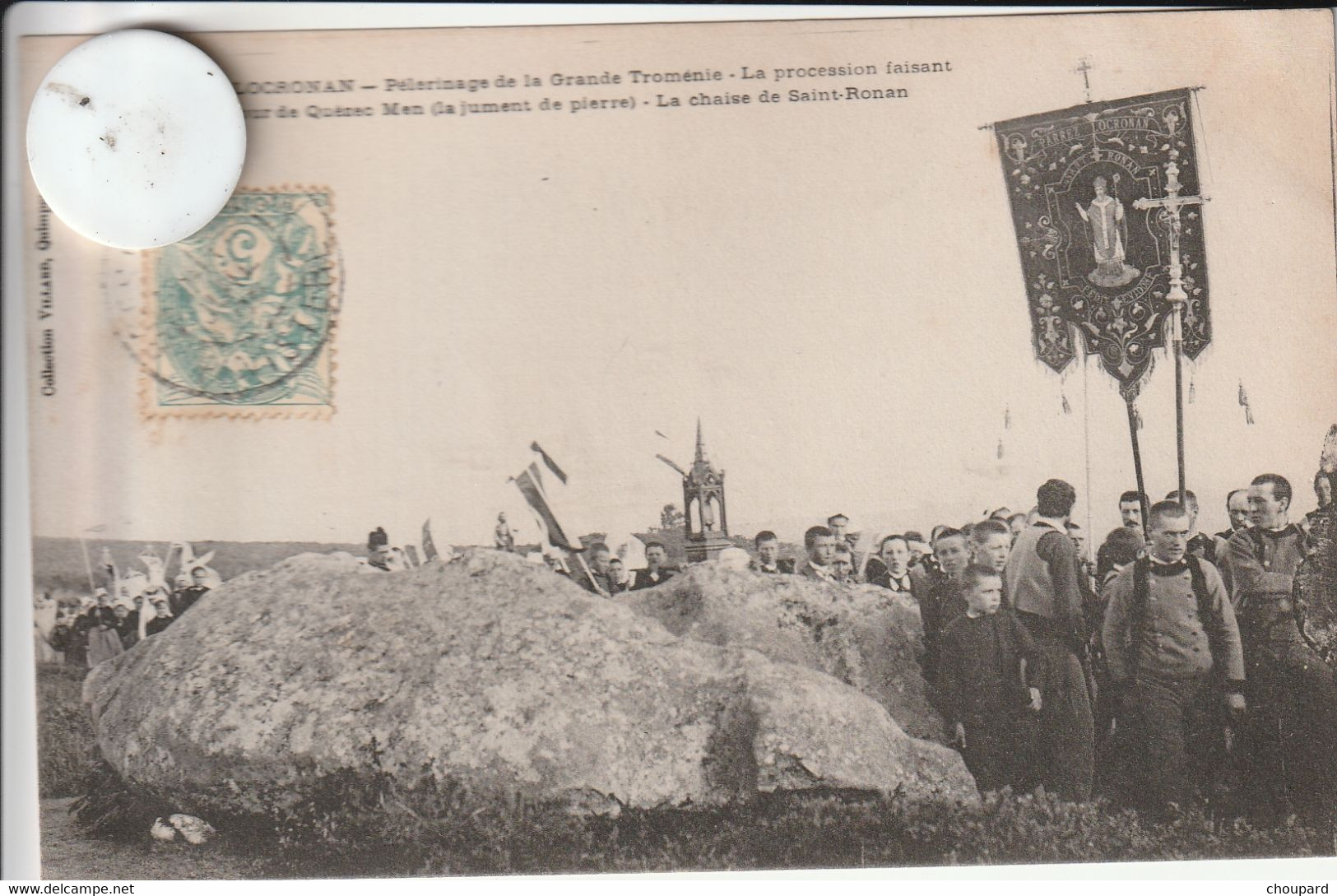 29 - Très Belle Carte Postale Ancienne De LOCRONAN  Pélerinage De La Grande Troménie - Locronan