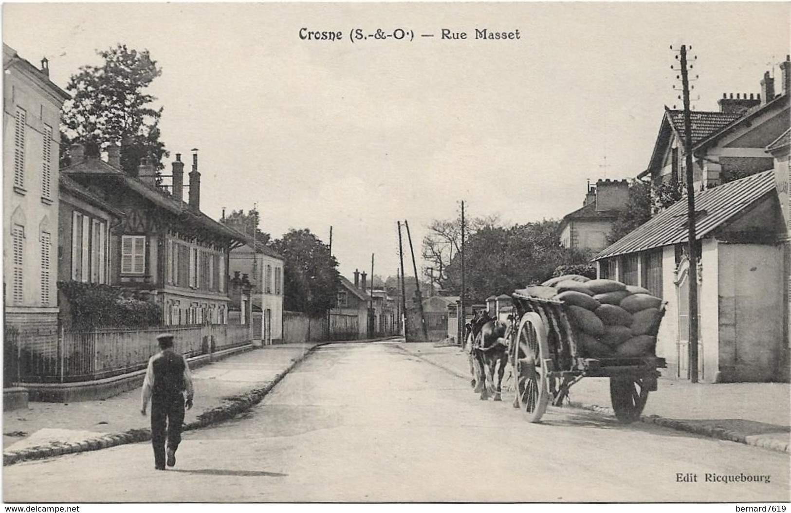 91   Crosnes Ou Crosne   - Rue Masset - Crosnes (Crosne)