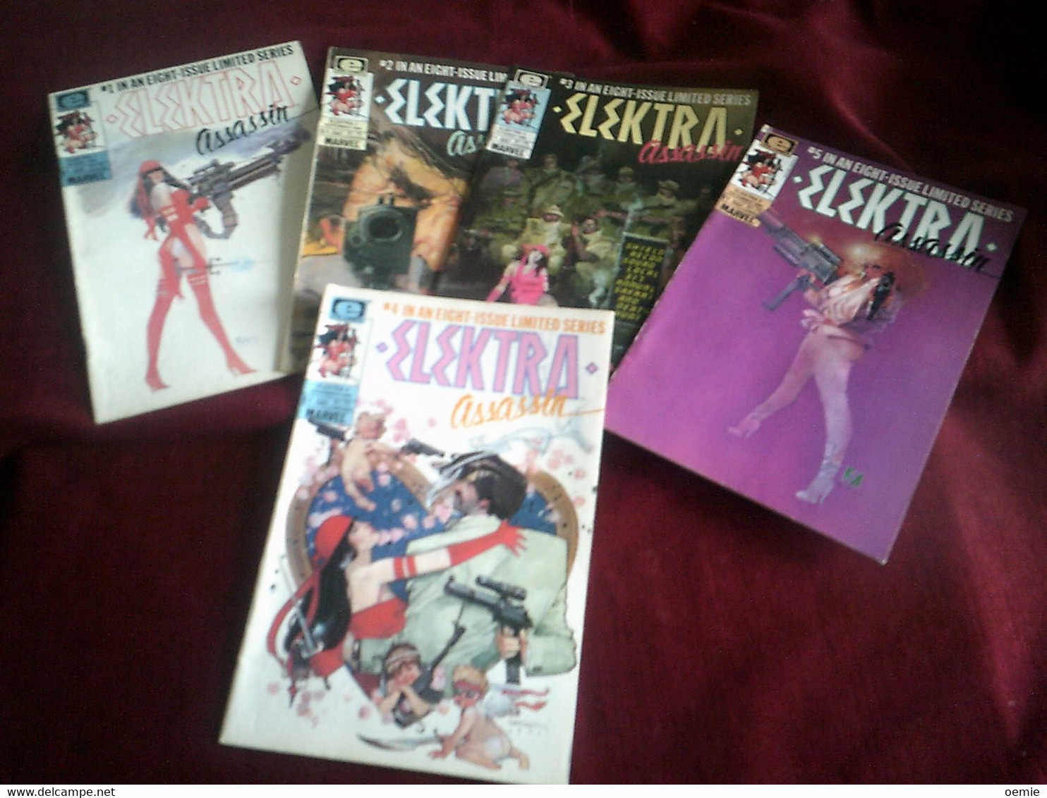 ELEKTRA    ASSASSIN  COLLECTION DU N°  1 AU N° 8 - Altri Editori