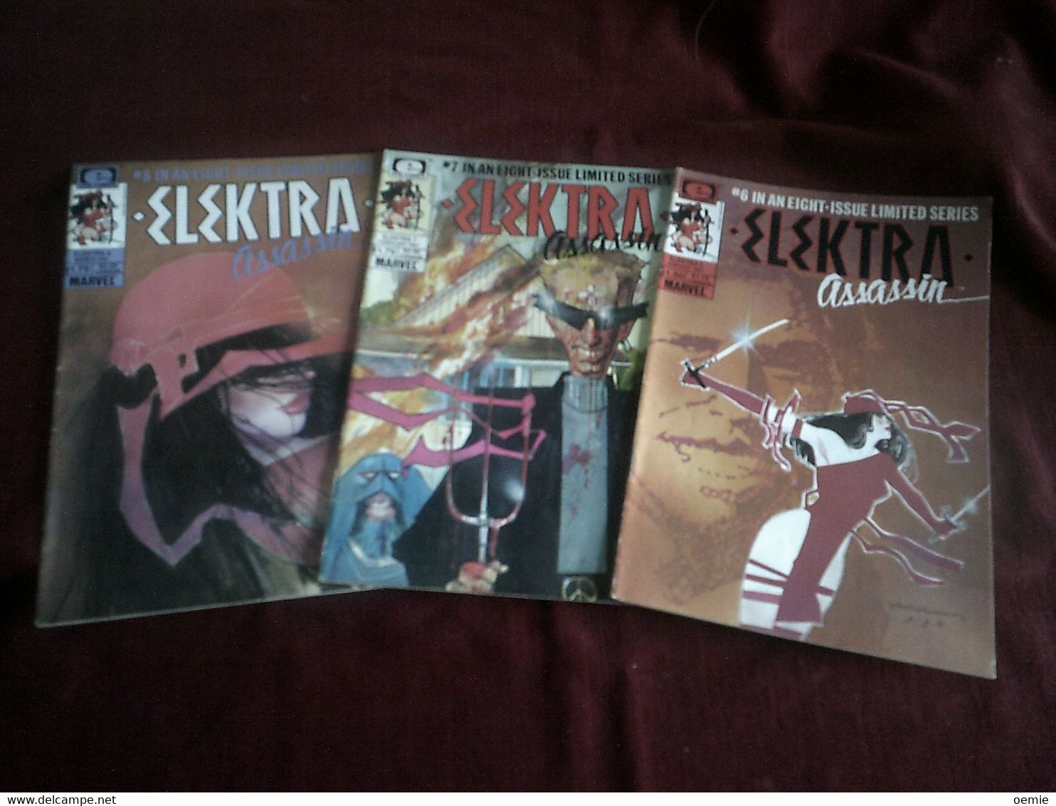 ELEKTRA    ASSASSIN  COLLECTION DU N°  1 AU N° 8 - Otros Editores