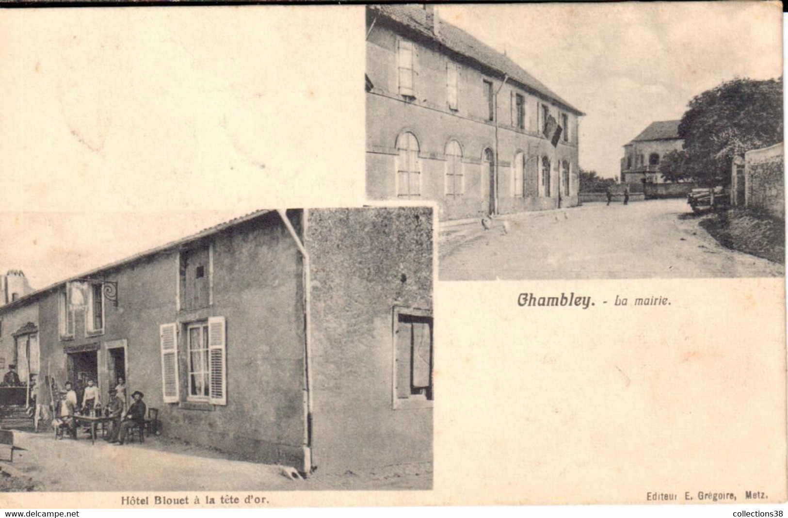 Chambley - La Mairie - Hôtel Blouet à La Tête D'Or - Chambley Bussieres